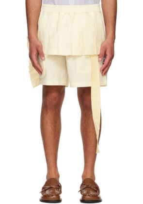 Walter Van Beirendonck Off-White Ringling Shorts