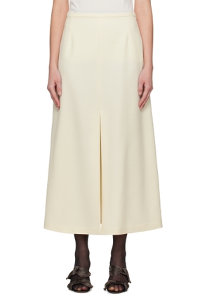 La Collection Off-White Donna Midi Skirt
