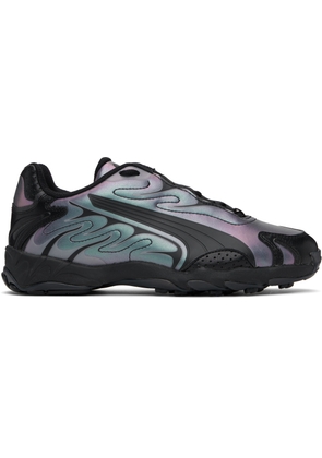 PUMA Black Inhale Color Shifting Sneakers