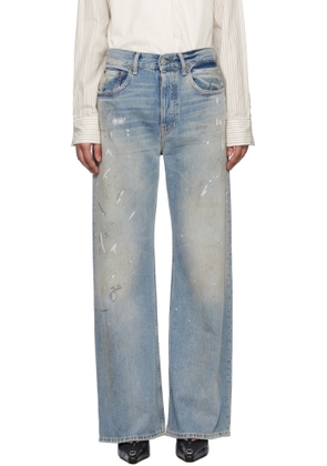 Acne Studios Blue Loose Fit 2021F Jeans