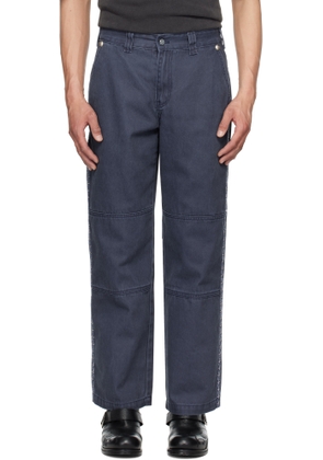 Thug Club Navy Dickies Edition X Stitch Trousers