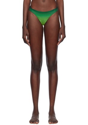 Casablanca Green Gradient Bikini Bottom