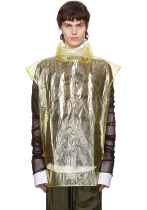 Dries Van Noten Yellow Sheer T-shirt