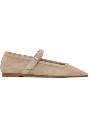 Le Monde Beryl Beige Mary Jane Ballerina Flats