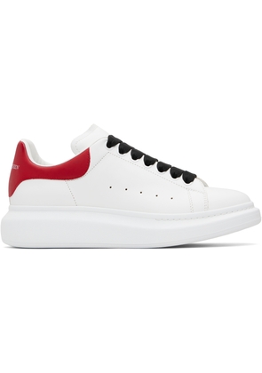 McQueen White & Red Oversized Sneakers