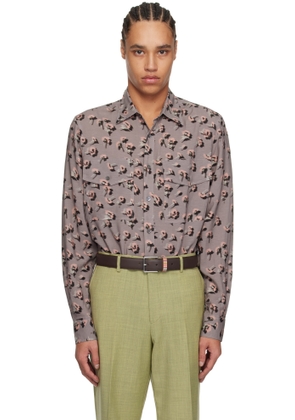 Paul Smith Purple Casual Fit Shirt