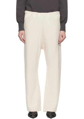 Maison Margiela Beige Jersey Lounge Pants