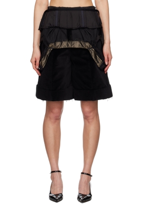 Maison Margiela Black Multi-Wear Shorts