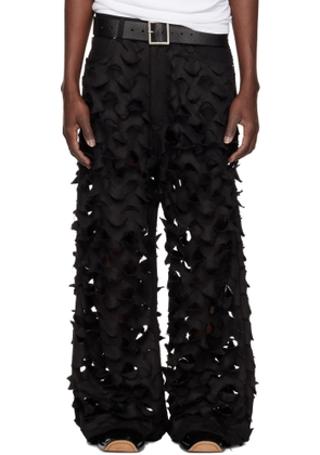 LU'U DAN Black Kraken Jeans