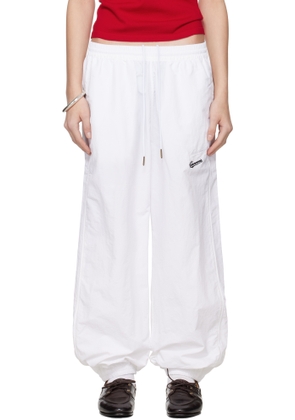 WILLY CHAVARRIA White Bad Boy Track Pants