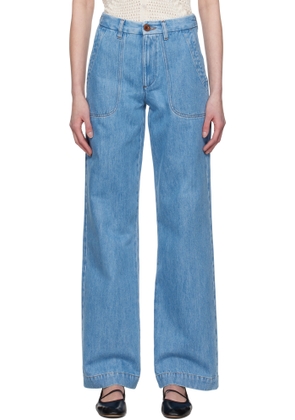 A. P.C. Blue Seaside Jeans
