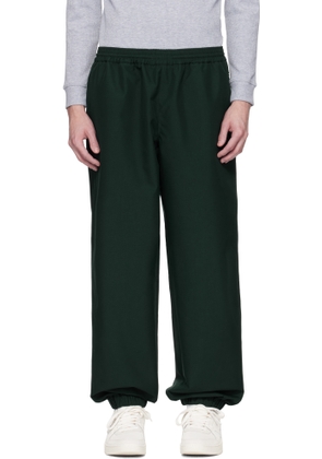 Lacoste Green Runway Oversized Twill Trousers