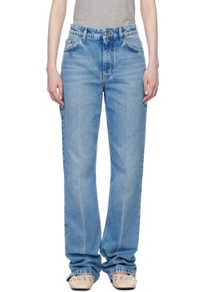 Stella McCartney Blue Vintage Wash Jeans