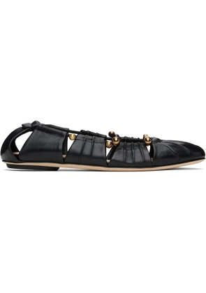 Chloé Black Luna Ballerina Flats