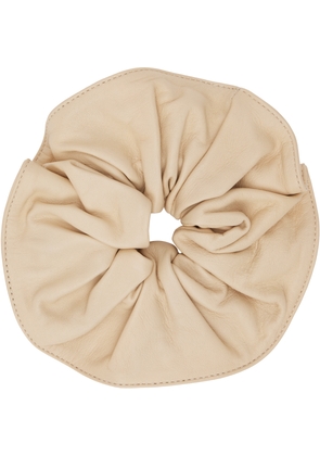 Ayllón Beige Cygne Scrunchie