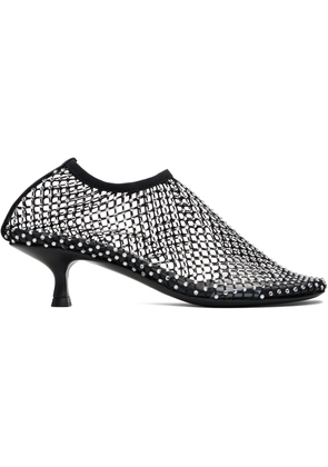 Christopher Esber Black Minette Micro Heels