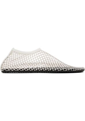 Christopher Esber Off-White Mesh Water Flats