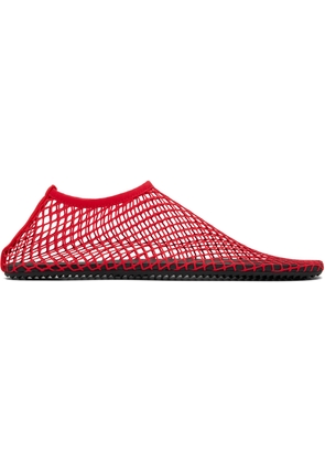 Christopher Esber Red Mesh Water Flats