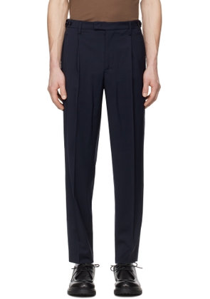 Barena Navy Masco Tropical Trousers