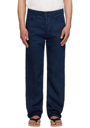 The Row Indigo Hartley Jeans