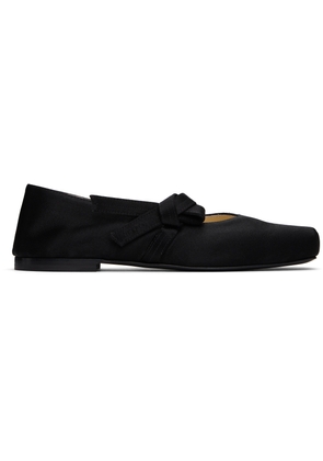 Kenzo Black Kenzo Paris 'KENZO Oki' Ballerina Flats