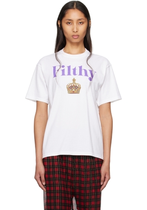 UNDERCOVER White 'Filthy' T-shirt