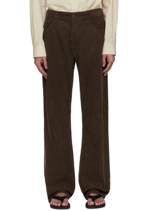 The Row Brown Burt Trousers