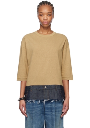 UNDERCOVER Beige Jeans T-shirt