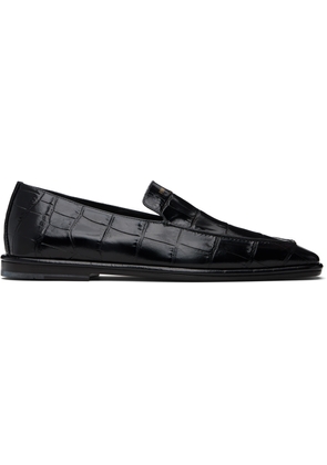 Ferragamo Black Brian Loafers