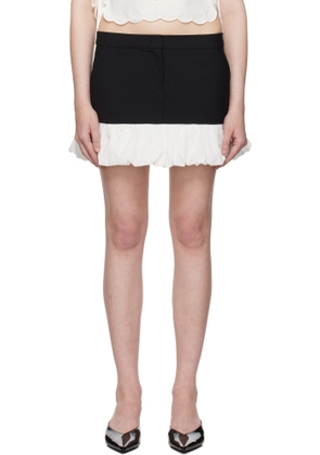 The Garment Black & White Noah Miniskirt