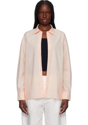 Maison Kitsuné Pink Baby Fox Casual Shirt