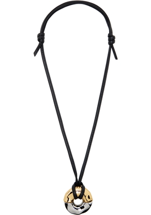 AMI Paris Brass Dune Necklace