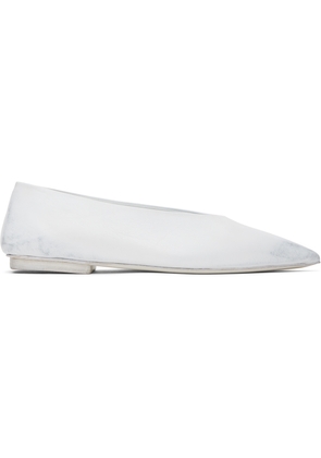 Marsèll White Ago Ballerina Flats