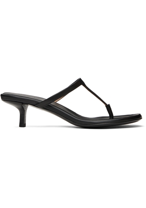Marsèll Black Sottiletta Heeled Sandals