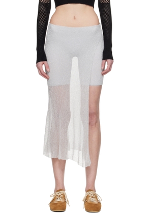 Isa Boulder Silver Wrap Skort