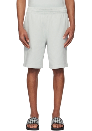 Burberry Gray Daisy Logo Shorts