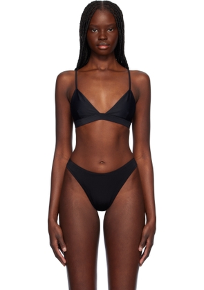 CDLP Black Triangle Bikini Top