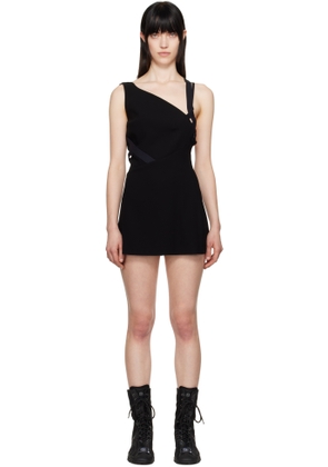 HYEIN SEO Black Halter Minidress
