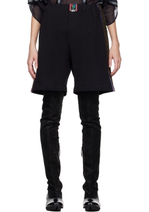 SC103 Black Lunge Shorts