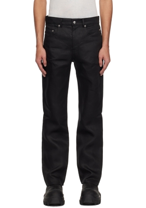 Rick Owens Black Hollywood Headon Utility Jeans