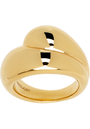 Maria Black Gold Tryvann Trail Ring