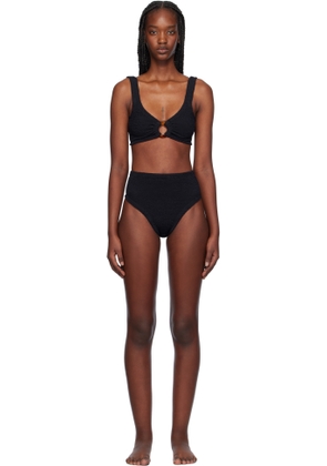 Hunza G Black Nadine Bikini