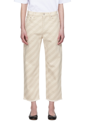 Marni Beige 5-Pocket Jeans