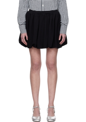 Marni Black Balloon Miniskirt