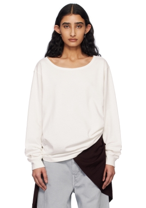 LEMAIRE Off-White Wide Neck T-shirt