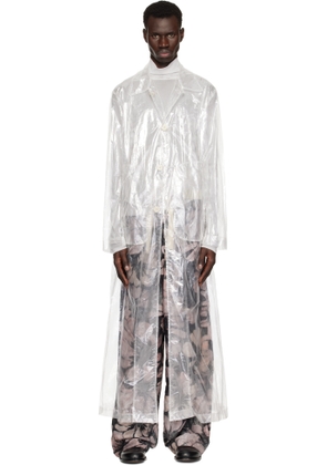 Dries Van Noten Transparent Nylon Coat