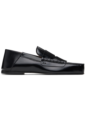 JACQUEMUS Black La Casa 'The Carré' Loafers