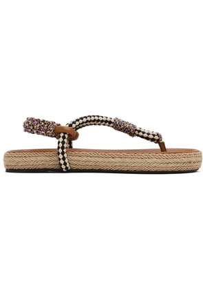 Isabel Marant Beige Gypsa Sandals