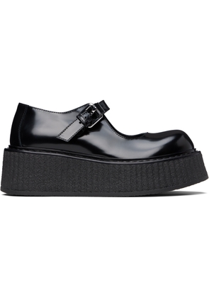 Moschino Black Olivia 1980 Loafers