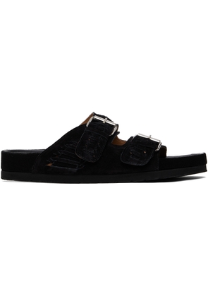 Isabel Marant Black Lekson Sandals
